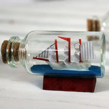 Mini Sailing Boat in a Bottle