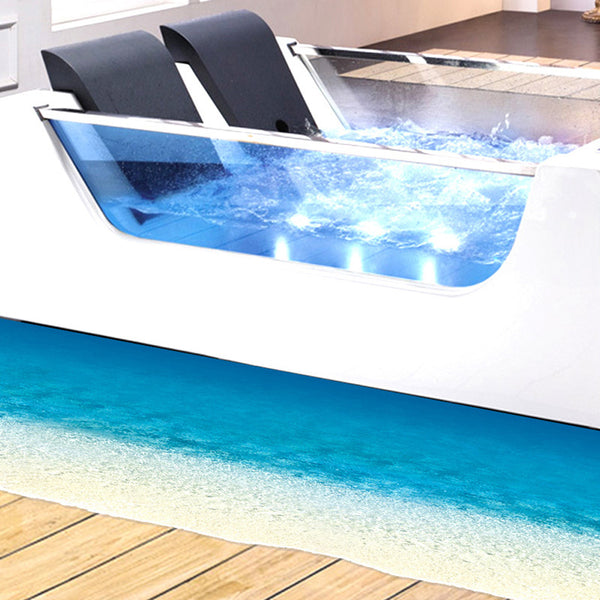 3D Beach Art Floor Sticker Home Decor