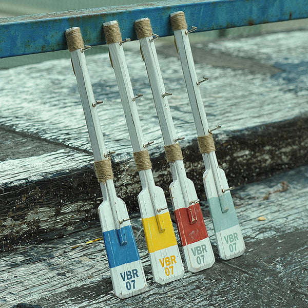 Wood Paddle Robe Hook Home Decor