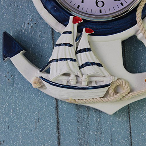 Boat Anchor Hanging Clock