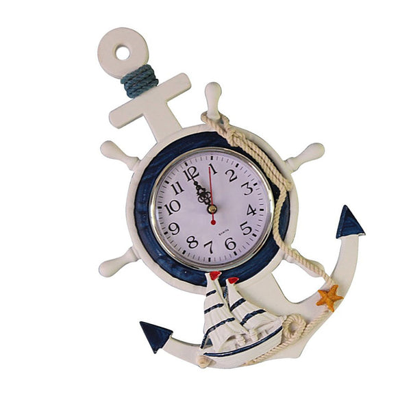 Boat Anchor Hanging Clock