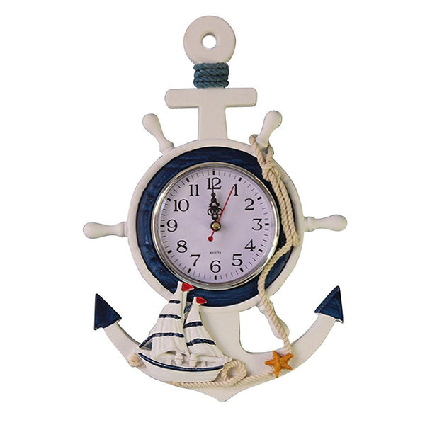 Boat Anchor Hanging Clock