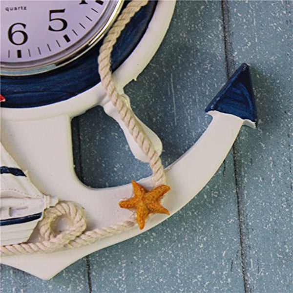 Boat Anchor Hanging Clock