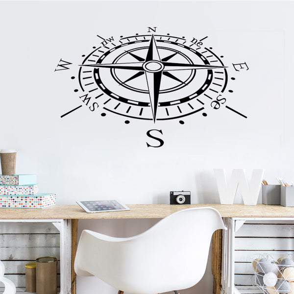 COMPASS Vinyl Decal Sticker