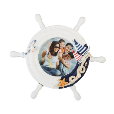Ship's Wheel Photo Frame