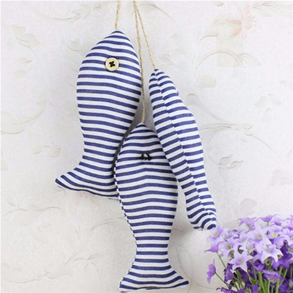Ocean FISH Shape Cloth Ornament