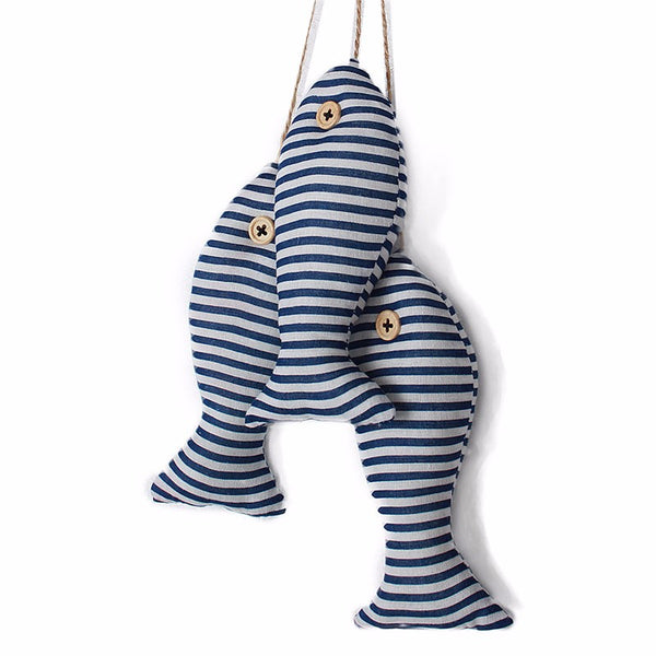 Ocean FISH Shape Cloth Ornament