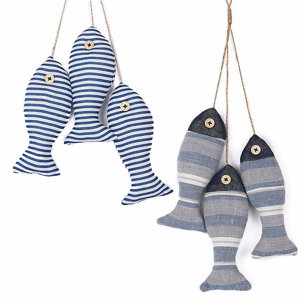 Ocean FISH Shape Cloth Ornament