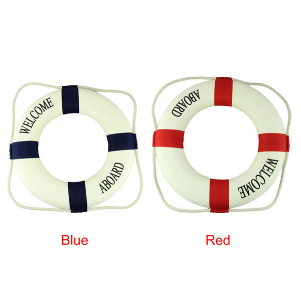 Welcome Aboard Navy Accent Nautical Decor