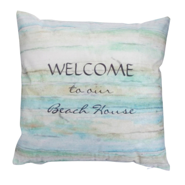 Welcome to My Beach House Cushion Cover