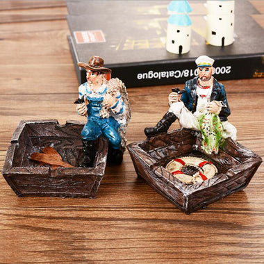Pirate Ashtray Creative Home Decoration