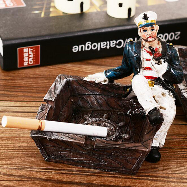 Pirate Ashtray Creative Home Decoration