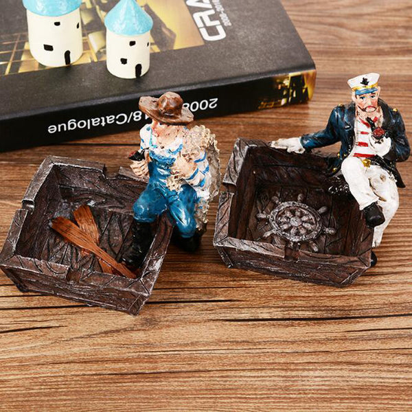 Pirate Ashtray Creative Home Decoration