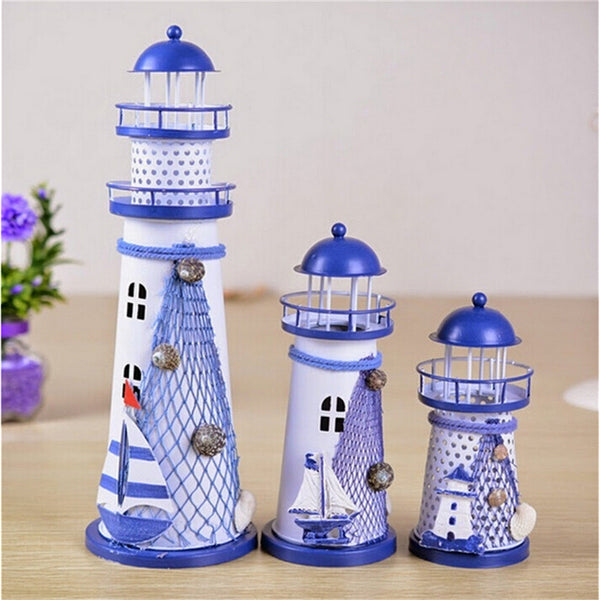 Miniature Lighthouse Beacon Tower Home Crafts